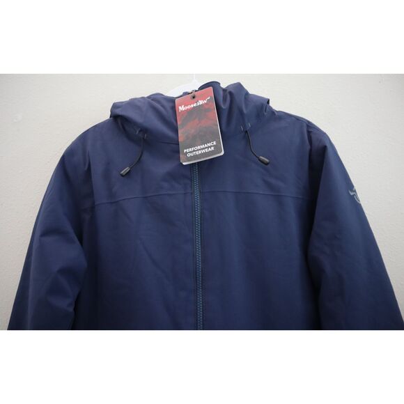 Moosejaw 7726183 Women's Sz M Midnight Blue Hooded Insulated Jacket - Picture 7 of 16